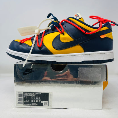 Nike Dunk Low Off-White University Gold