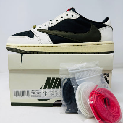 Jordan 1 Retro Low OG SP Travis Scott Olive (Women's)