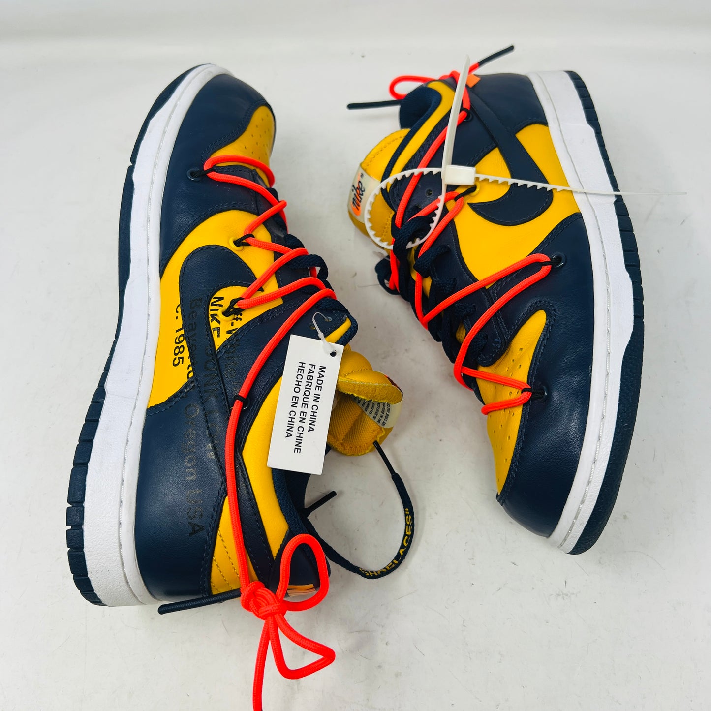 Nike Dunk Low Off-White University Gold