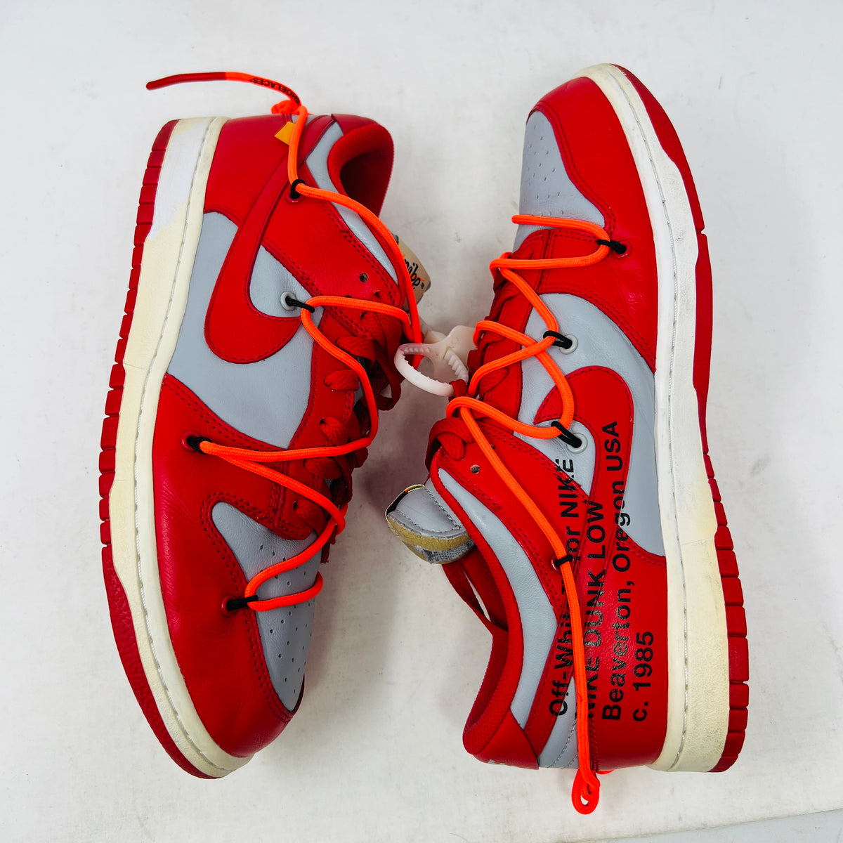 Nike Dunk Low Off-White University Red