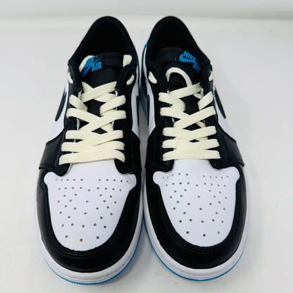Jordan 1 Retro Low OG Black Dark Powder Blue