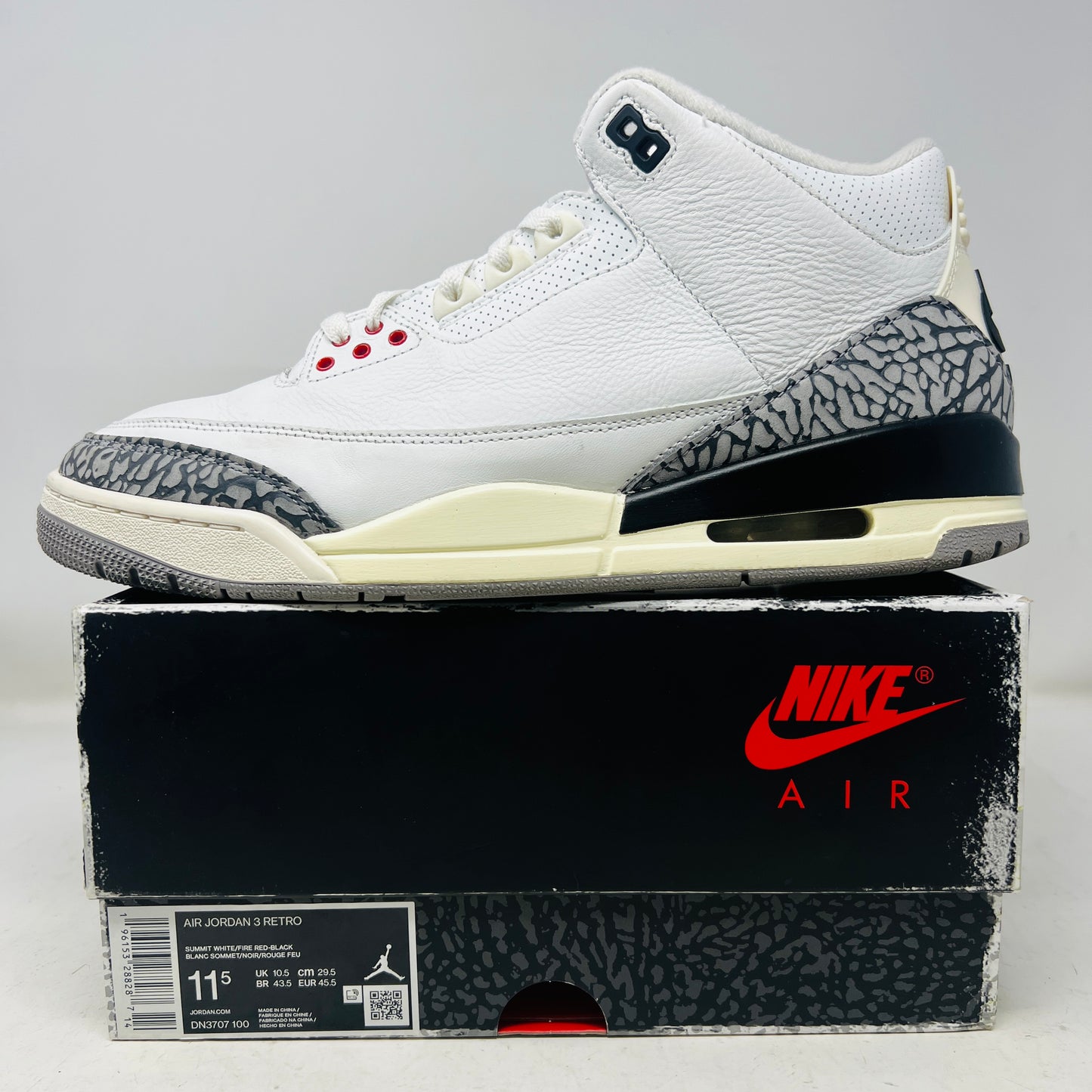 Jordan 3 Retro White Cement Reimagined