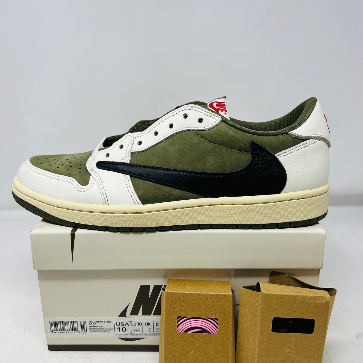 Jordan 1 Retro Low OG SP Travis Scott Medium Olive