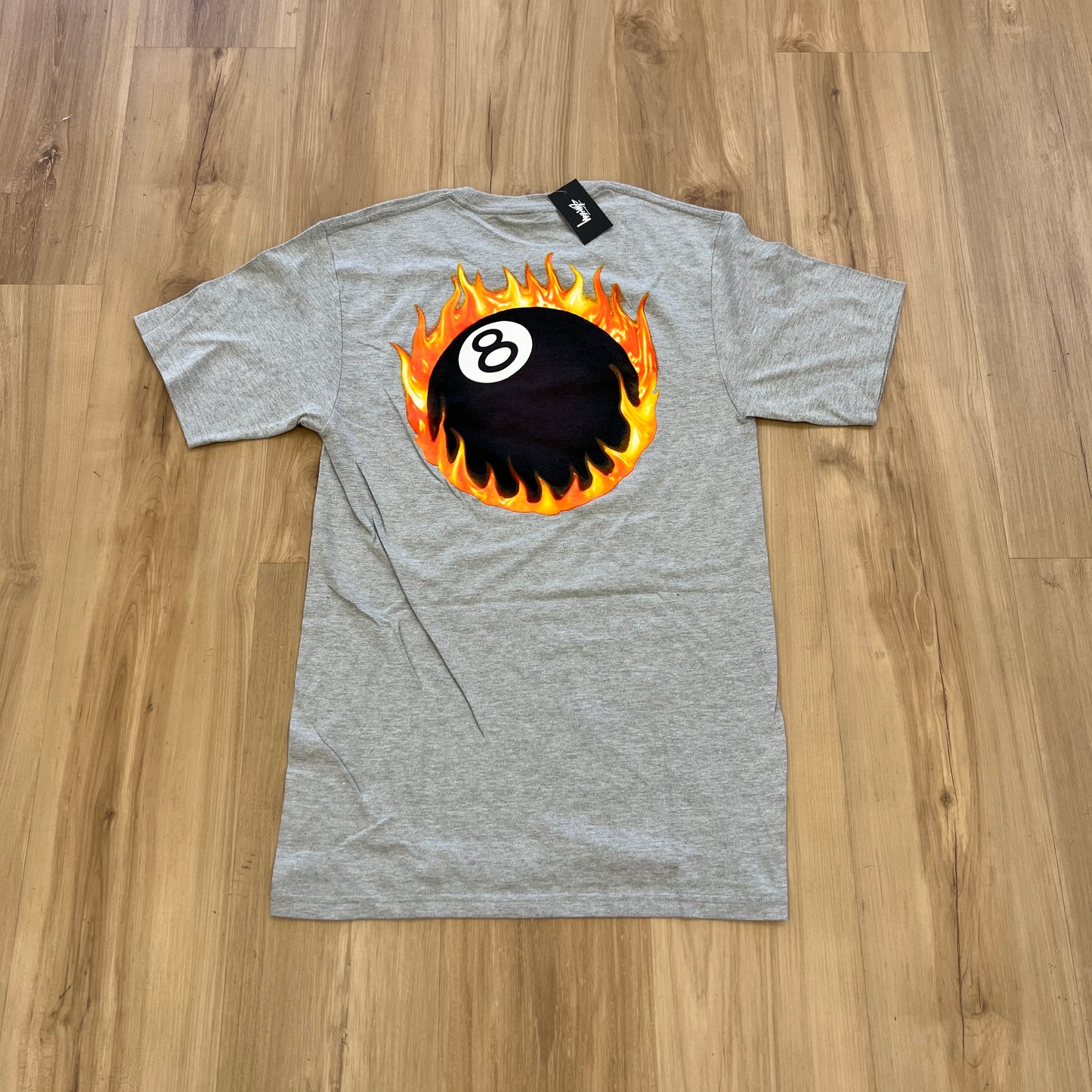 Stussy Fireball Tee Grey