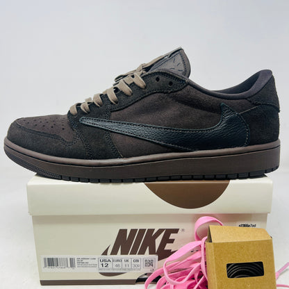 Jordan 1 Retro Low OG SP Travis Scott Velvet Brown