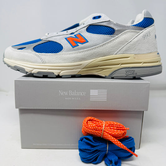 New Balance 993 MiUSA Kith Madison Square Garden Ancient Scroll