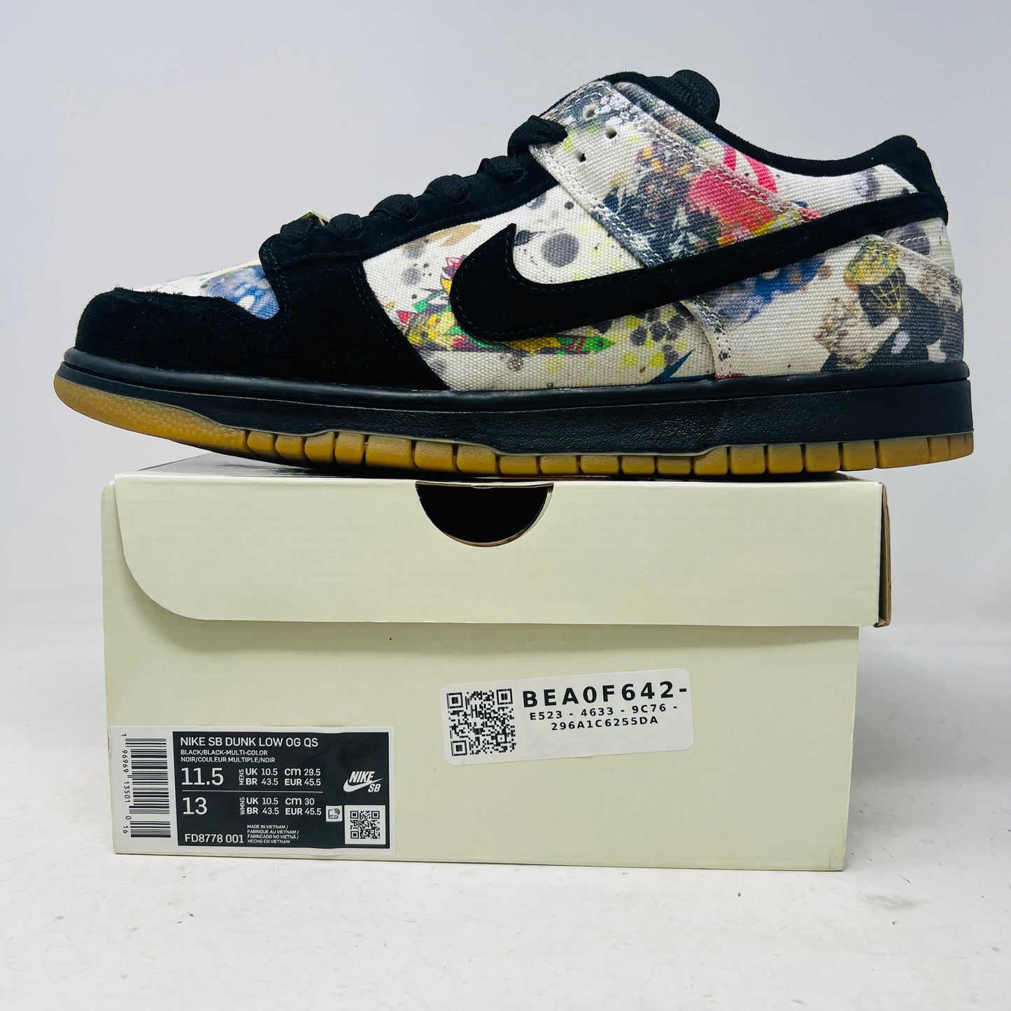 Nike SB Dunk Low Supreme Rammellzee