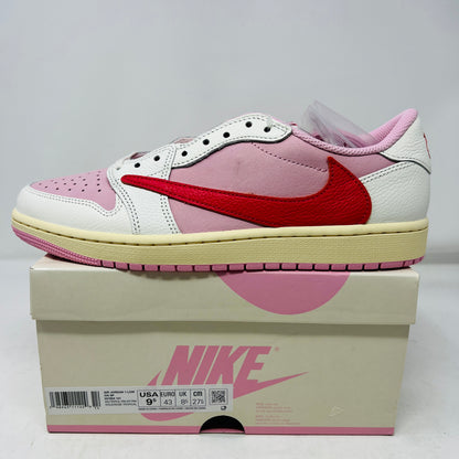 Jordan 1 Retro Low OG SP Travis Scott Sail Tropical Pink