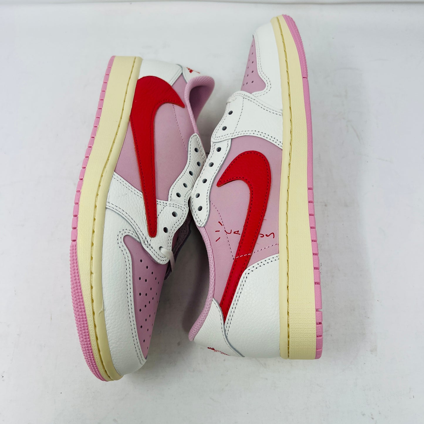 Jordan 1 Retro Low OG SP Travis Scott Sail Tropical Pink