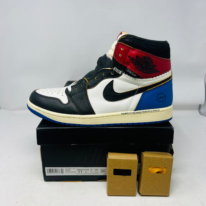 Jordan 1 Retro High OG SP Fragment x Union LA Varsity Red Sport Royal