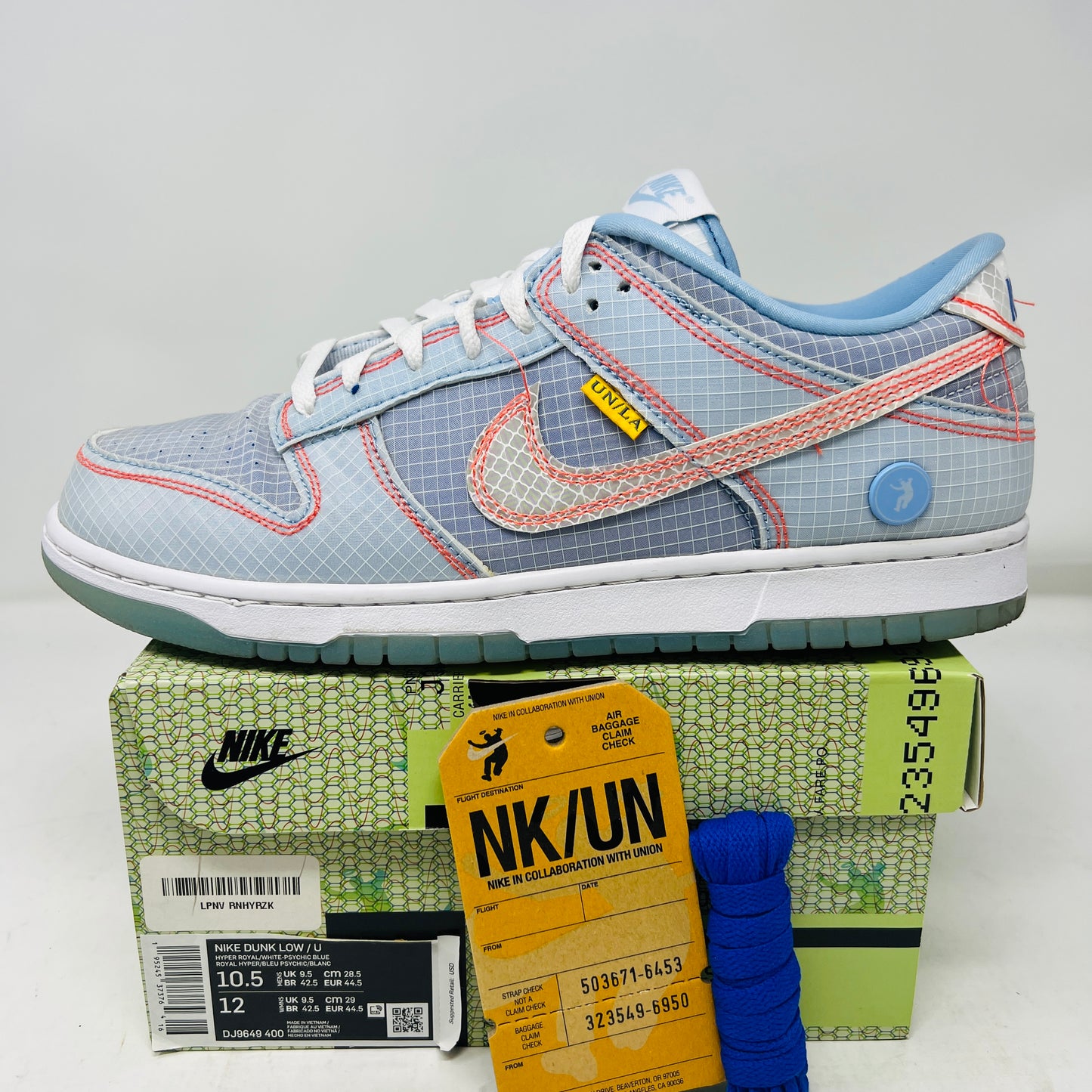 Nike Dunk Low Union Passport Pack Argon