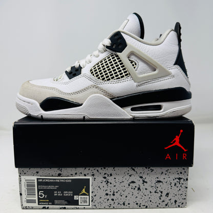 Jordan 4 Retro Military Black (GS)