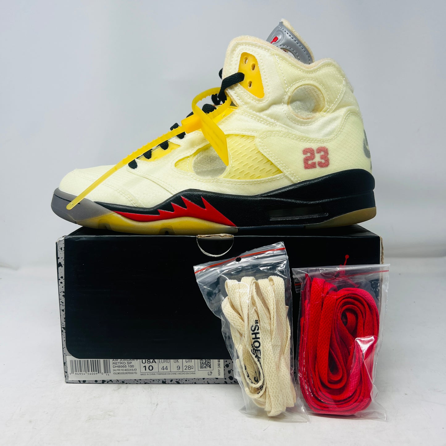 Jordan 5 Retro Off-White Sail
