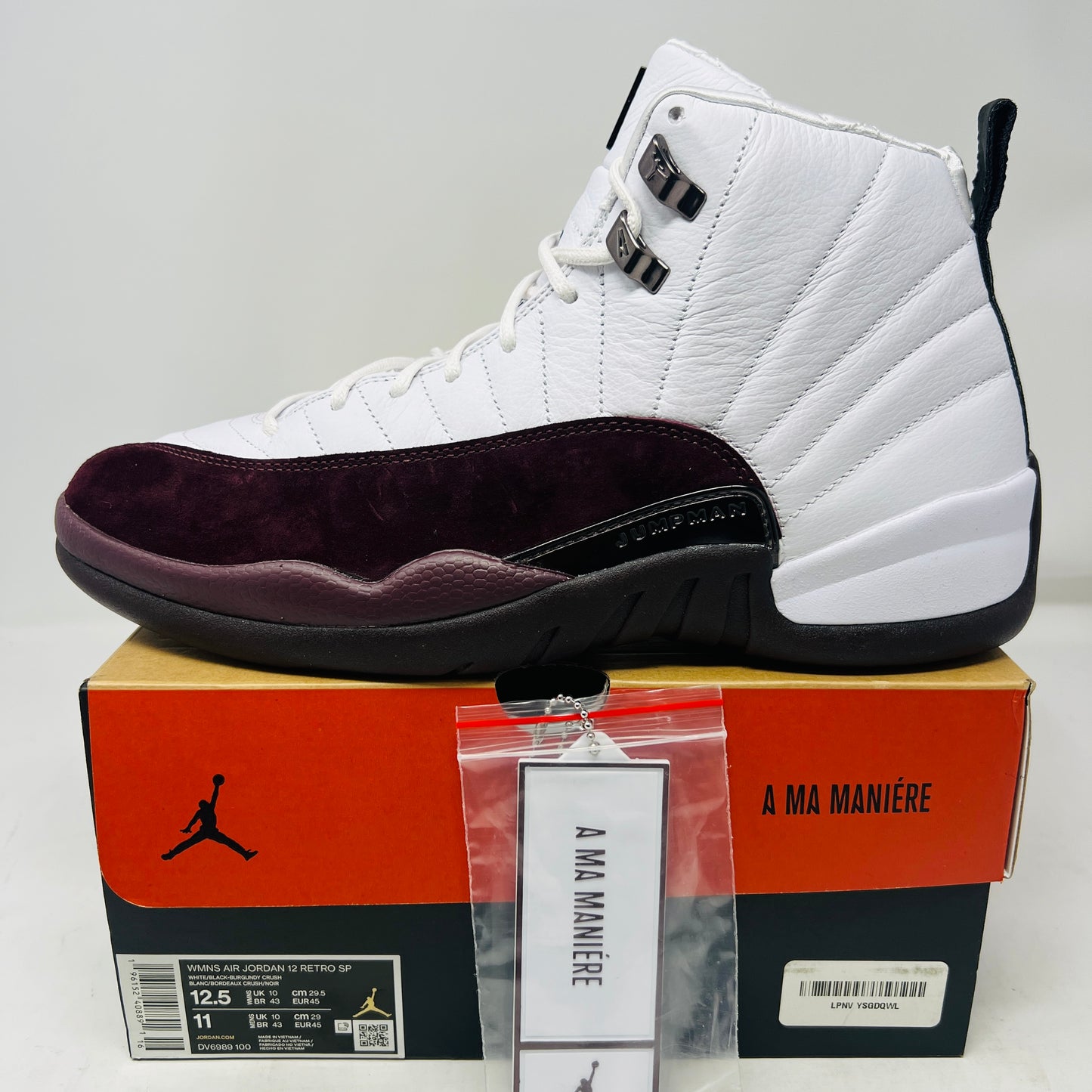 Jordan 12 Retro SP A Ma Maniére White (Women's)