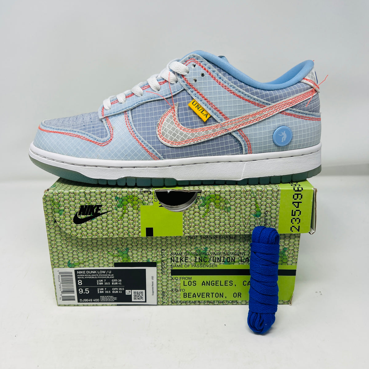 Nike Dunk Low Union Passport Pack Argon