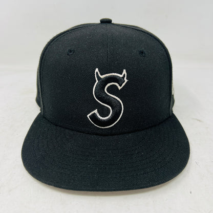 Supreme S Horn Logo New Era Black