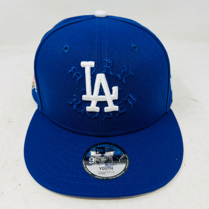 New Era Los Angeles Dodgers Born X Raised 9FIFTY Youth Snapback Blue