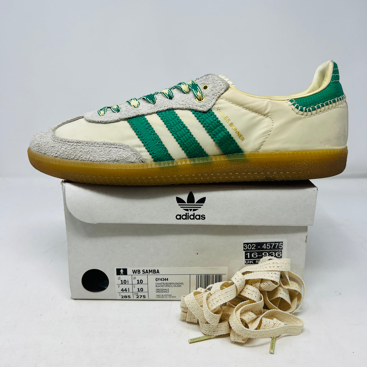adidas Samba Wales Bonner Cream Green