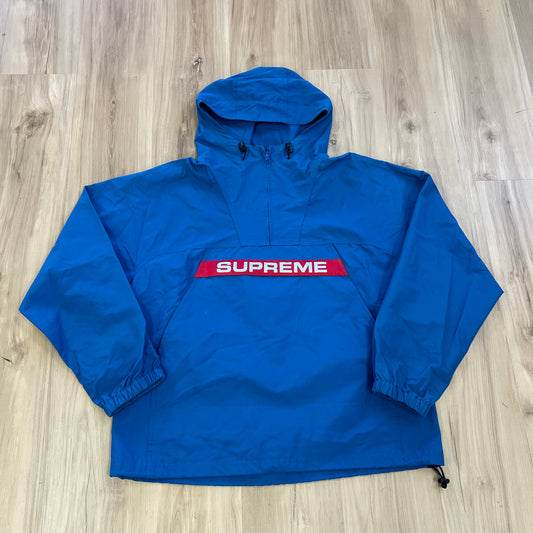 Supreme Heavy Nylon Anorak Blue