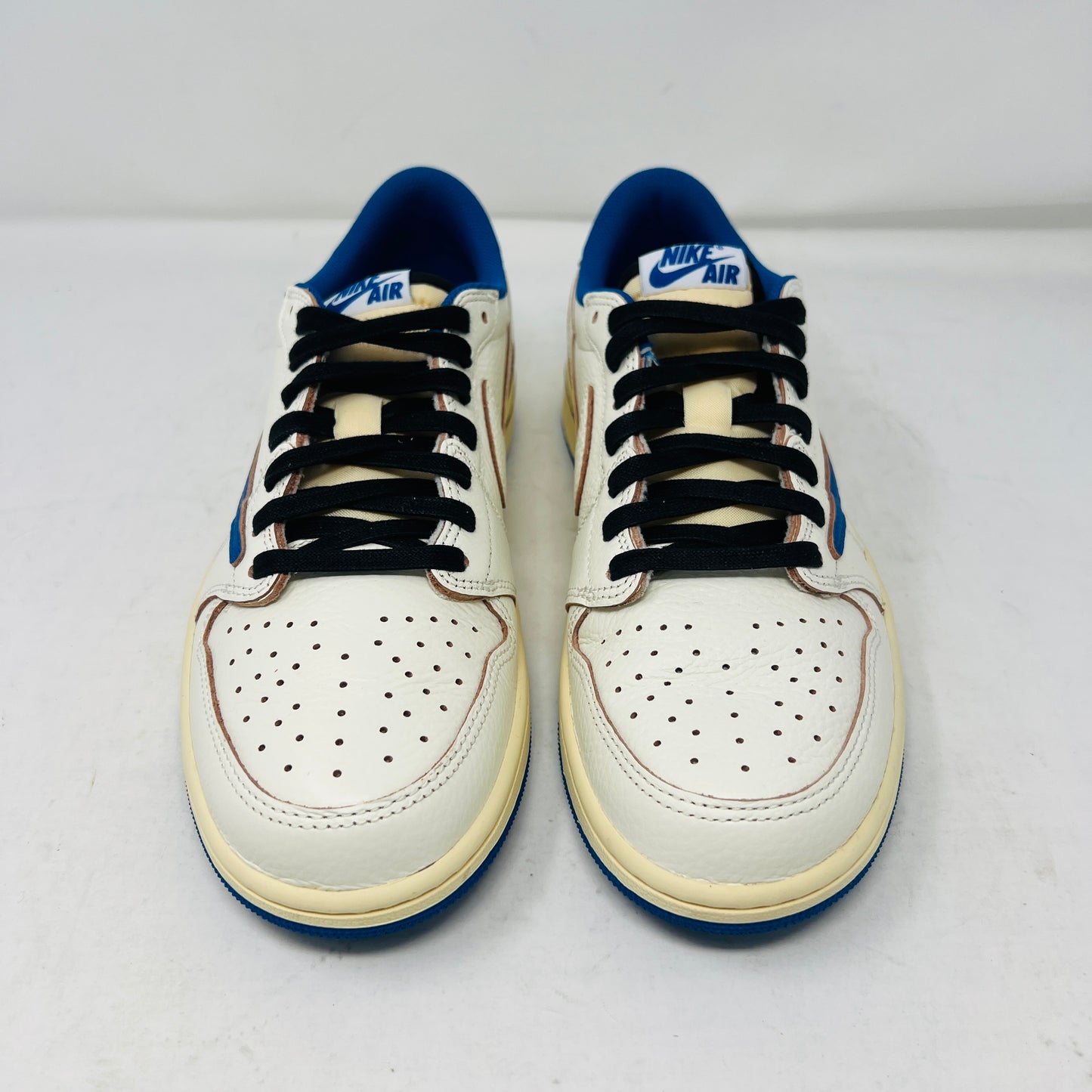 Jordan 1 Retro Low OG SP Fragment x Travis Scott Sail Military Blue