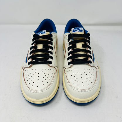 Jordan 1 Retro Low OG SP Fragment x Travis Scott Sail Military Blue