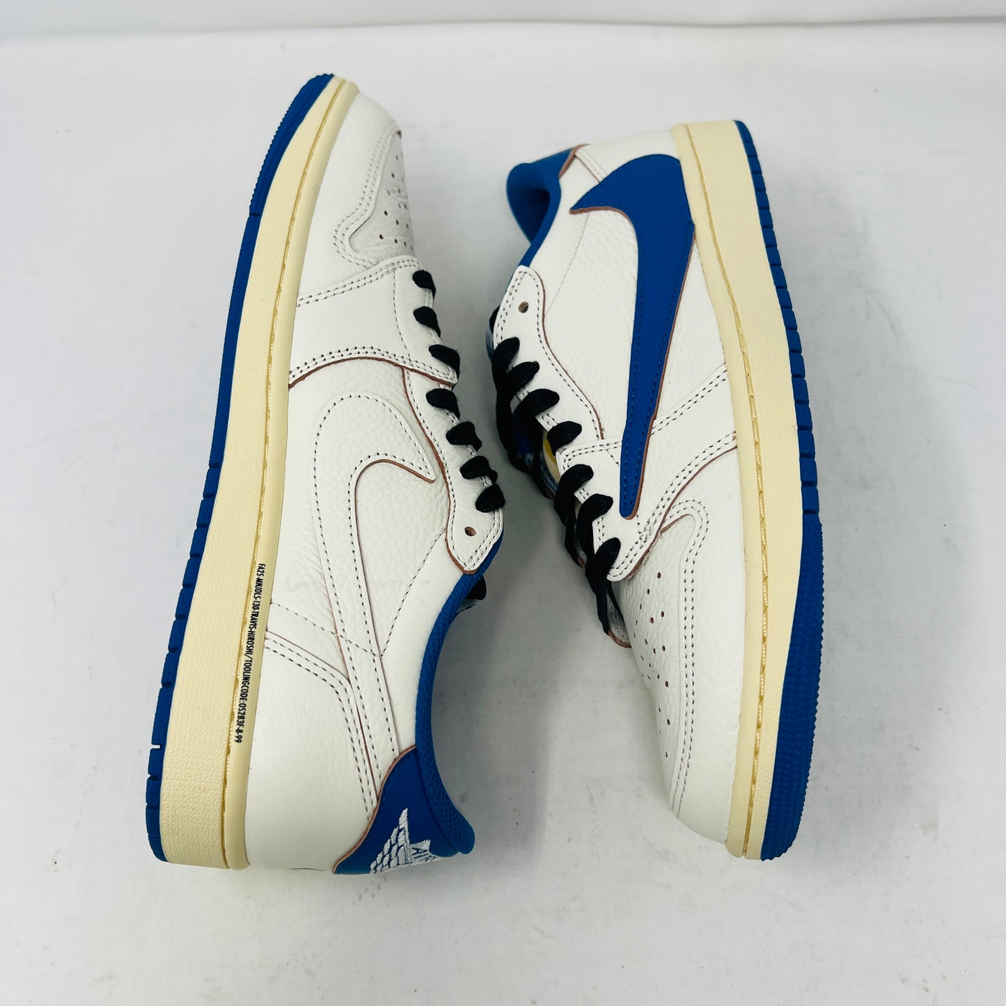 Jordan 1 Retro Low OG SP Fragment x Travis Scott Sail Military Blue