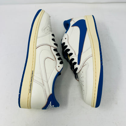 Jordan 1 Retro Low OG SP Fragment x Travis Scott Sail Military Blue