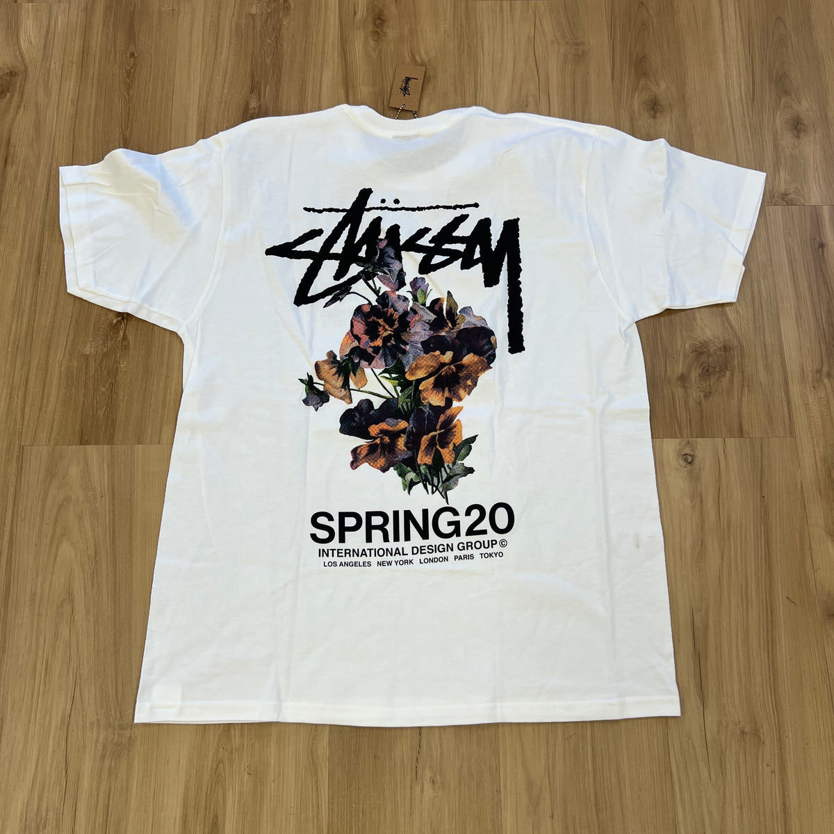 Stüssy Bouquet Tee White