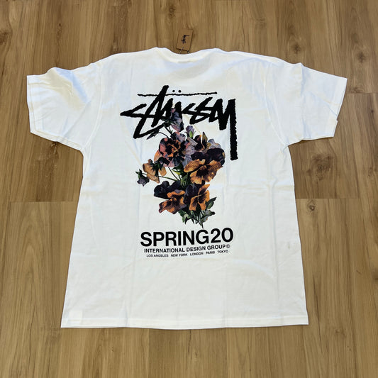 Stüssy Bouquet Tee White