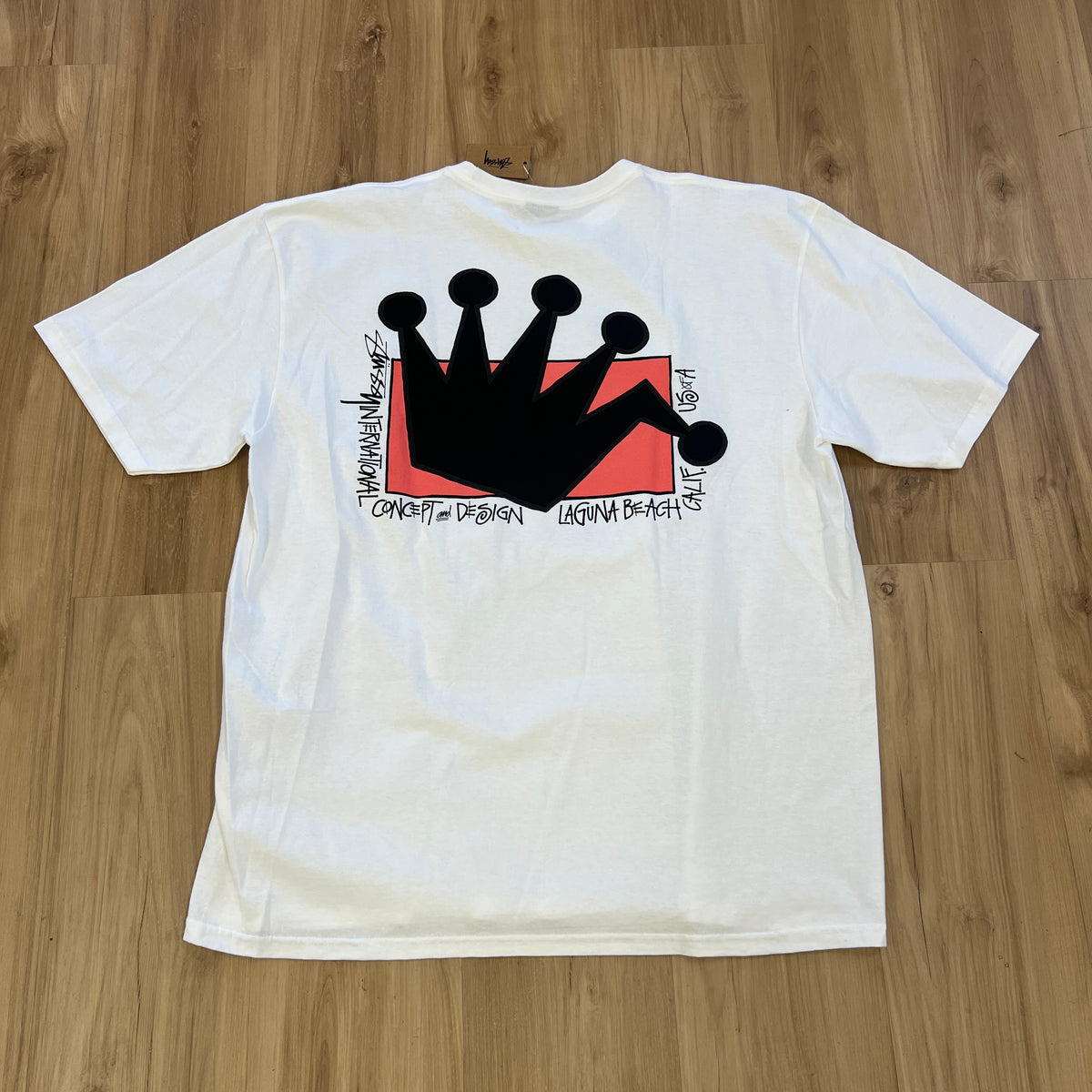 Stüssy LB Crown Tee White