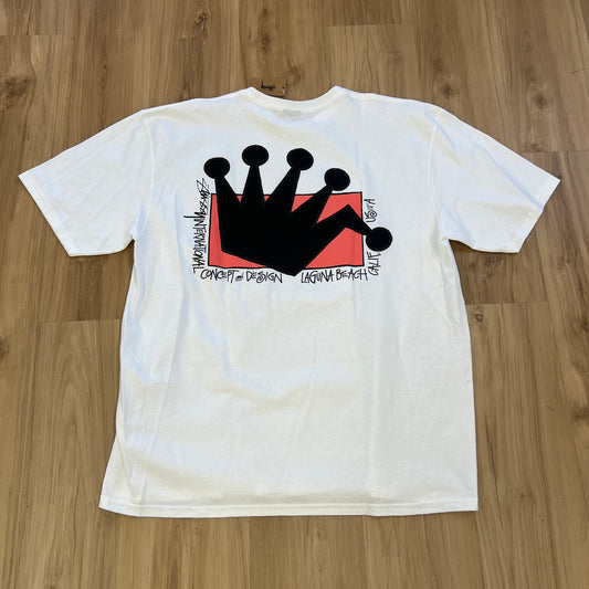 Stüssy LB Crown Tee White