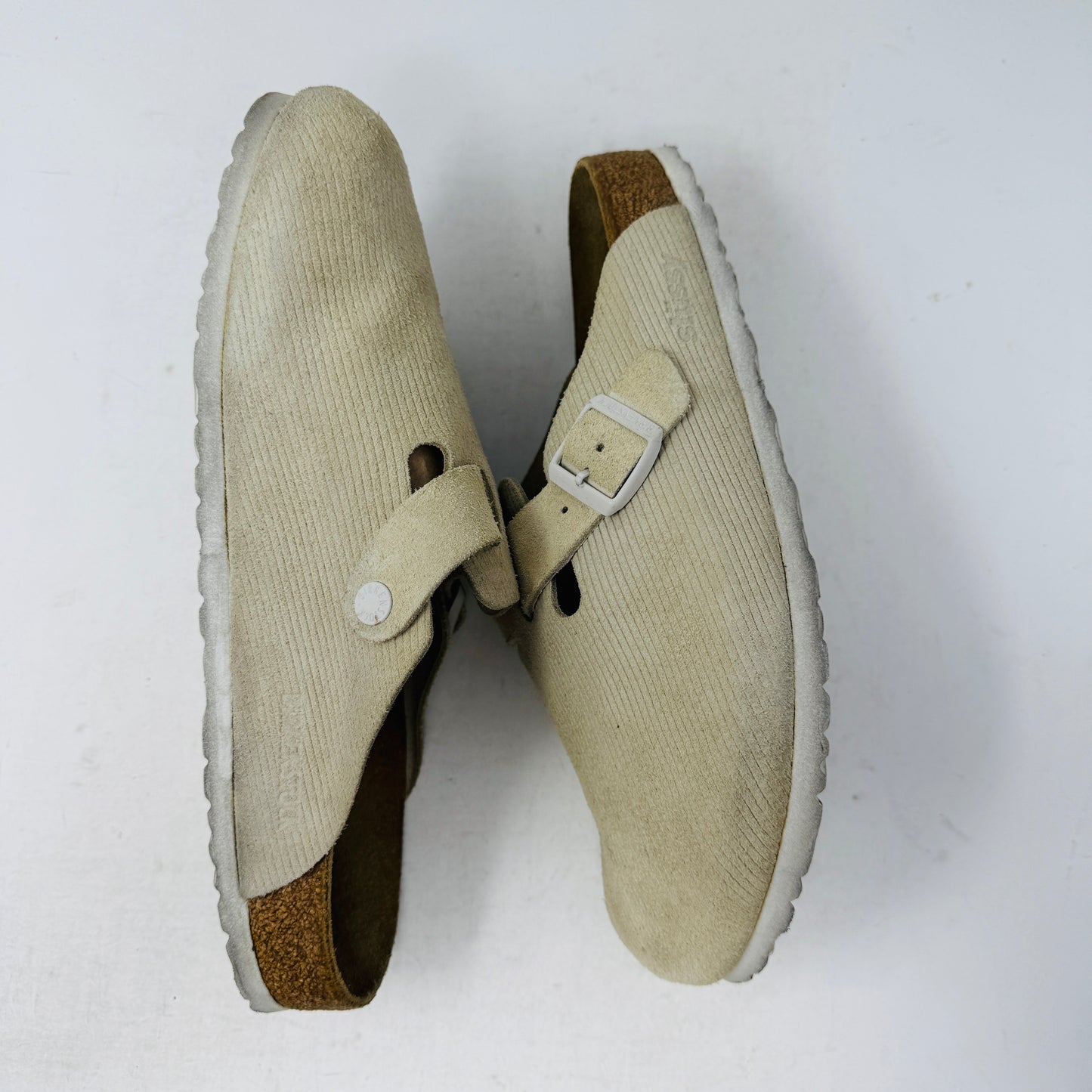 Birkenstock Boston Clogs Stussy Bone