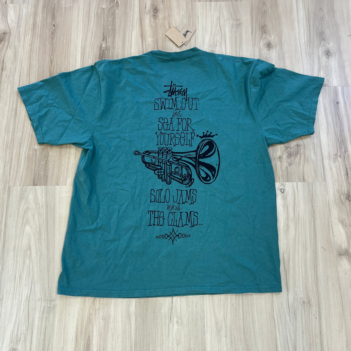 Stüssy Swim Out Tee Pine