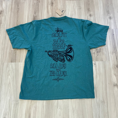 Stüssy Swim Out Tee Pine