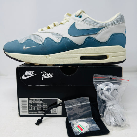 Nike Air Max 1 Patta Waves Noise Aqua (with Bracelet)