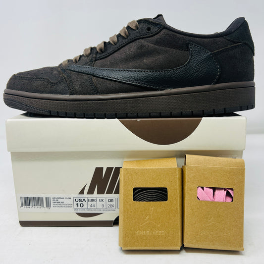 Jordan 1 Retro Low OG SP Travis Scott Velvet Brown