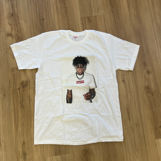 Supreme NBA Youngboy Tee White