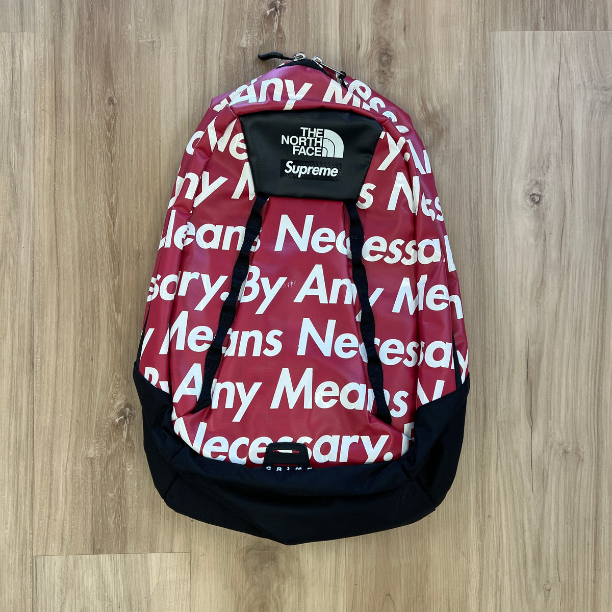 Supreme The North Face By Any Means Base Camp Crimp Backpack Red