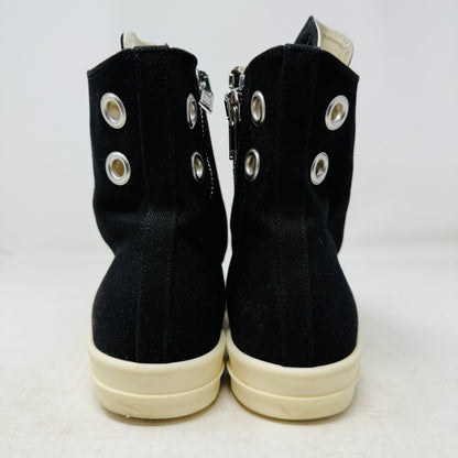 Rick Owens DRKSHDW High Top Black Milk