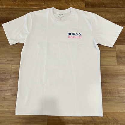 Nike SB Born X Raised Capital Head Tee in white, size L, brand new condition.