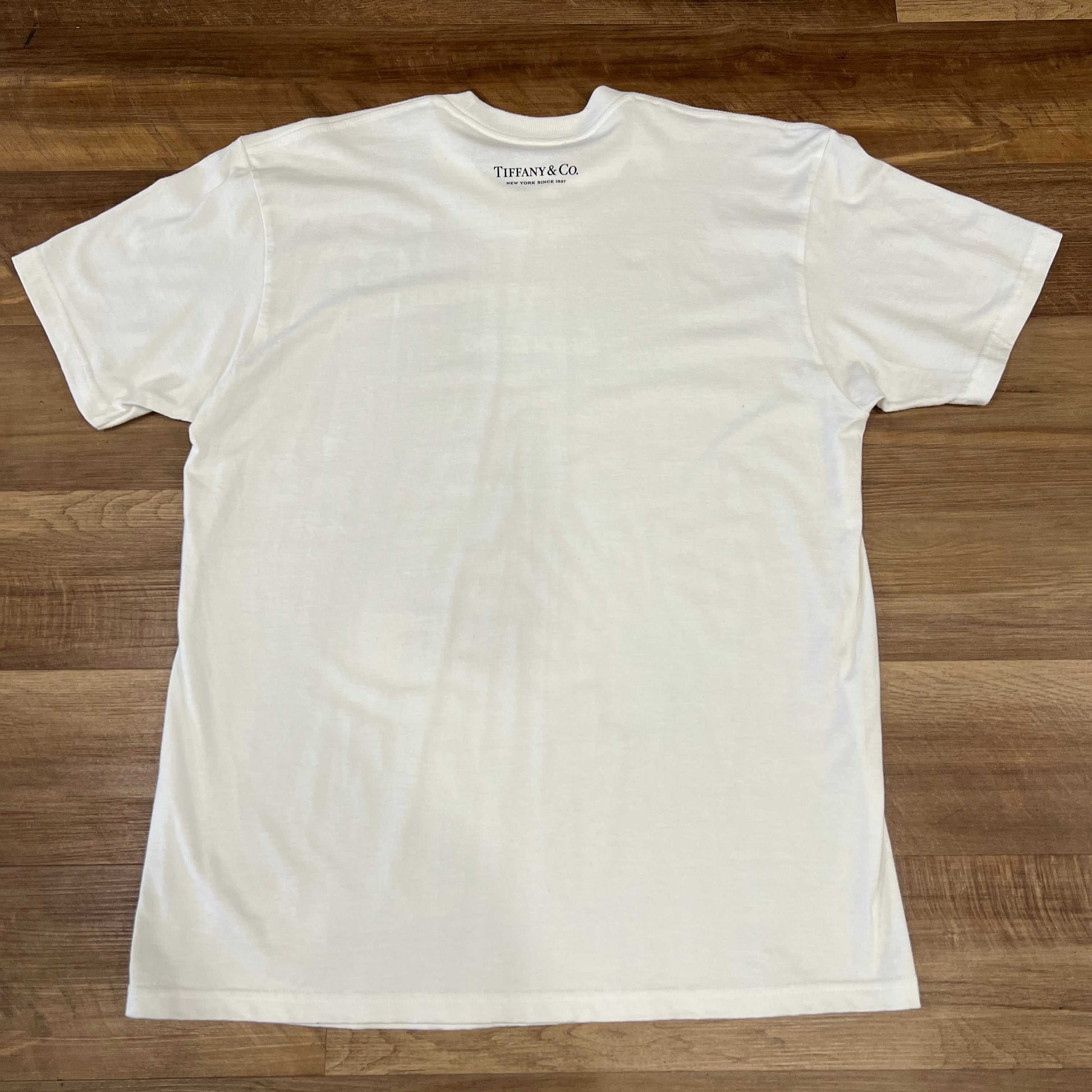 Supreme Tiffany & Co. Box Logo Tee White, size L, brand new condition.
