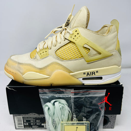 Jordan 4 Retro Off-White Sail (Women's)