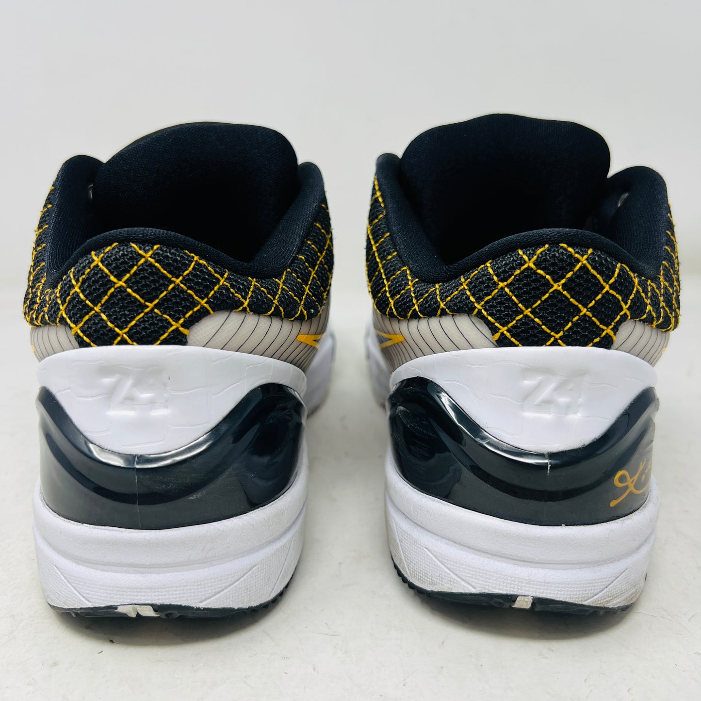 Nike Kobe 4 Protro White Black Del Sol