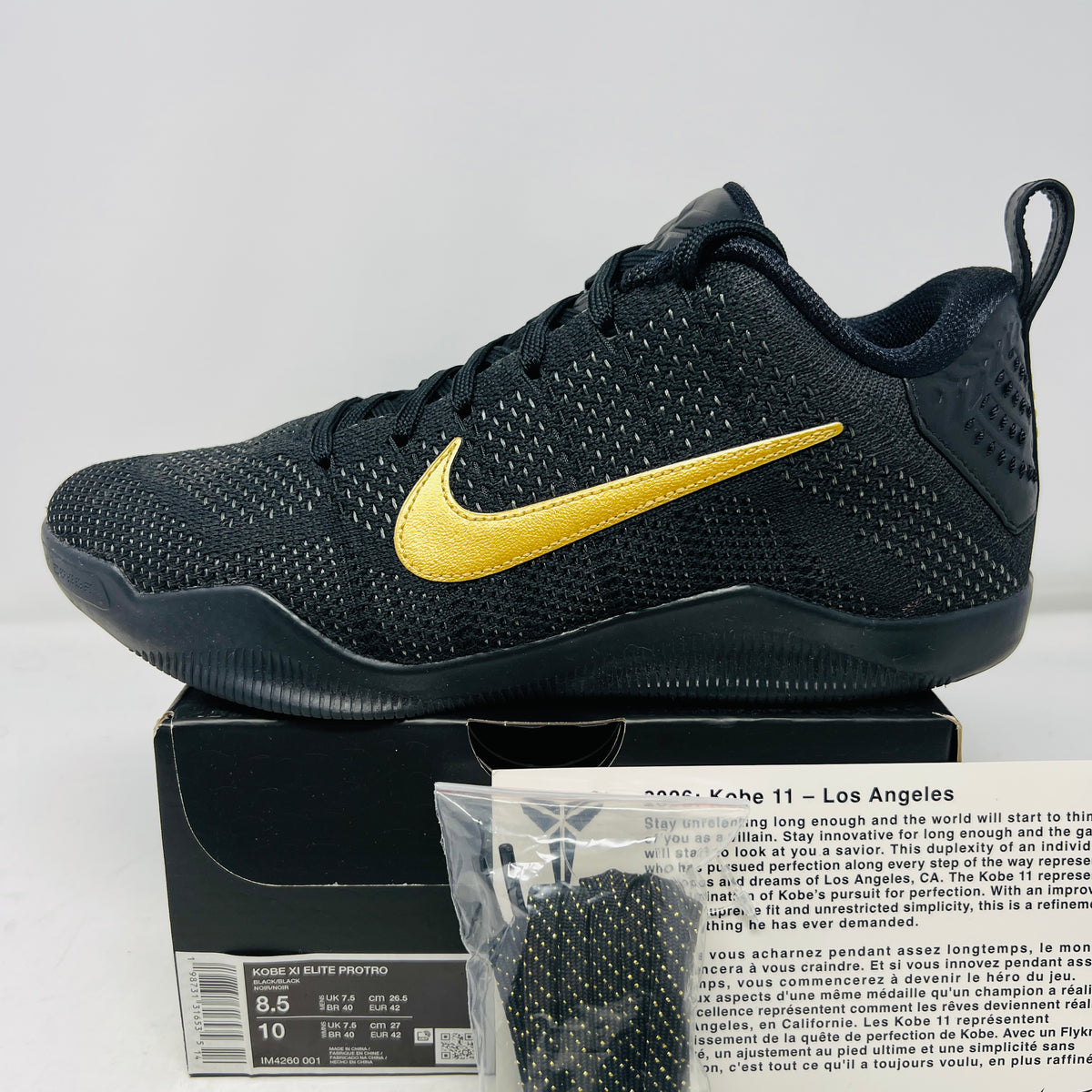 Nike Kobe 11 Elite Low Protro Fade to Black (2026)