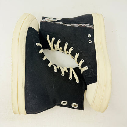Rick Owens DRKSHDW High Top Black Milk