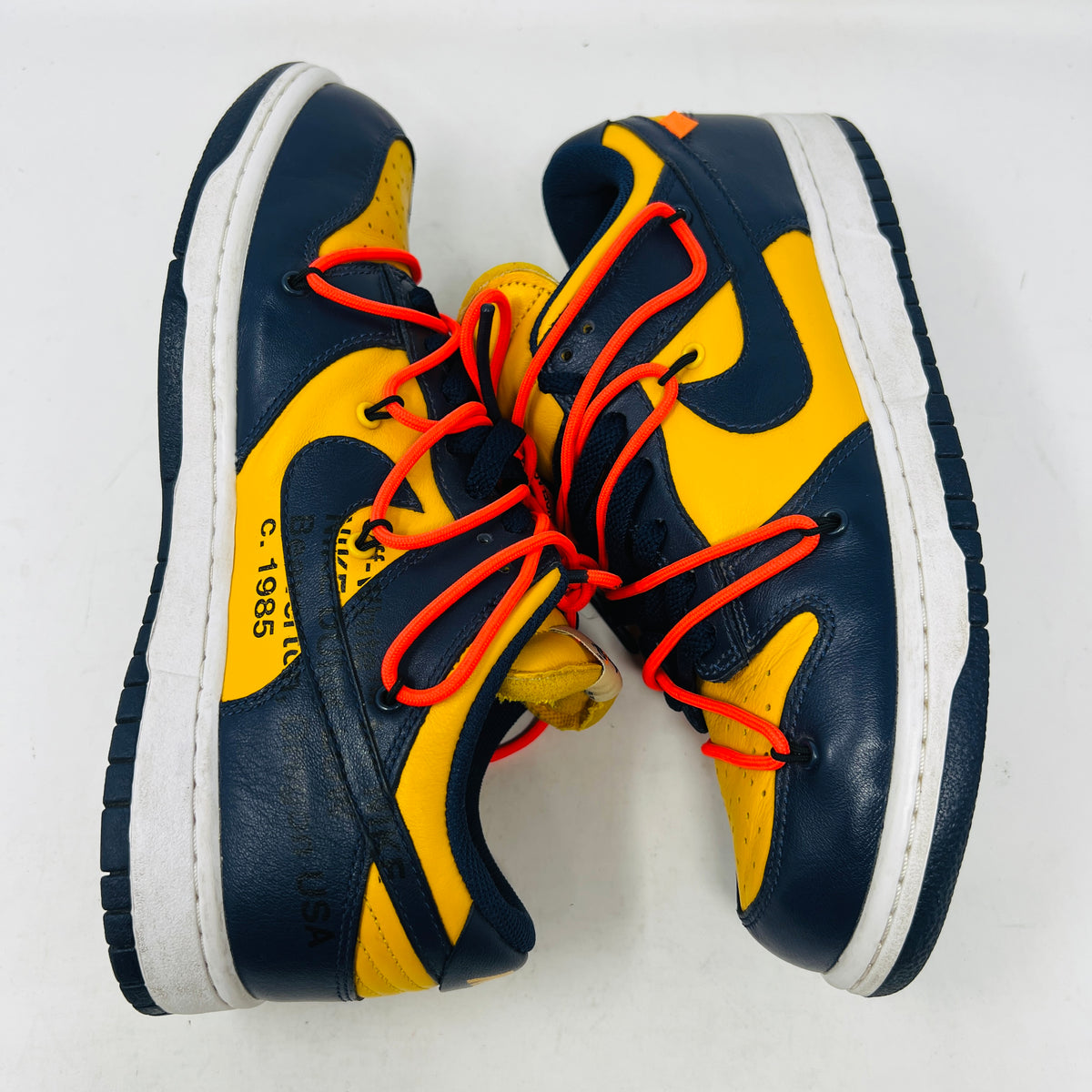 Nike Dunk Low Off-White University Gold