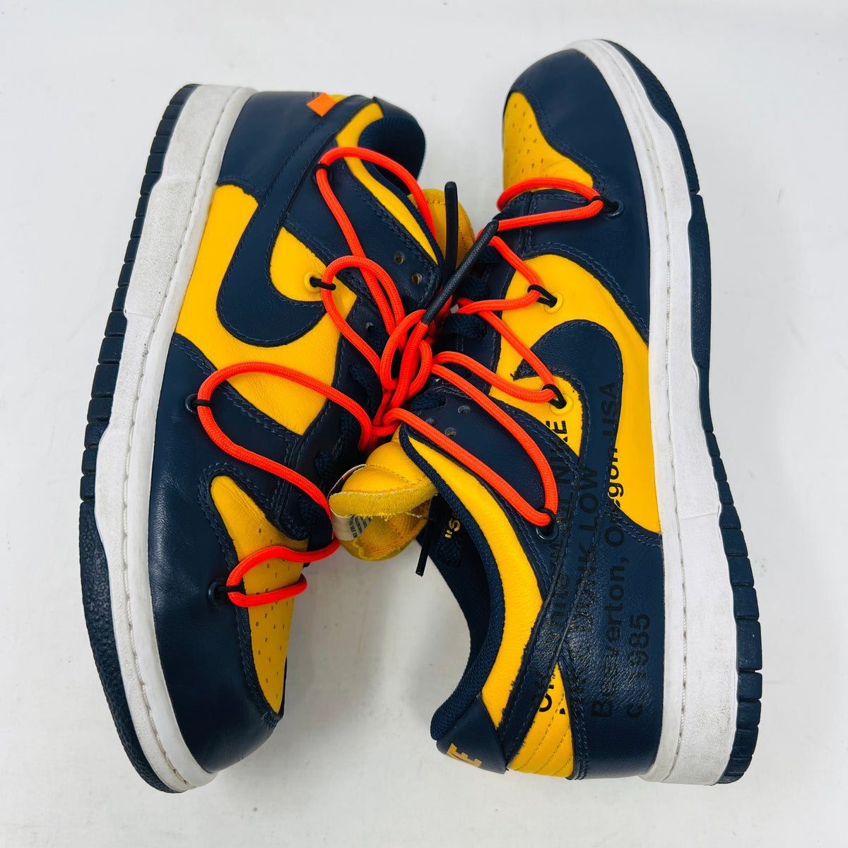 Nike Dunk Low Off-White University Gold