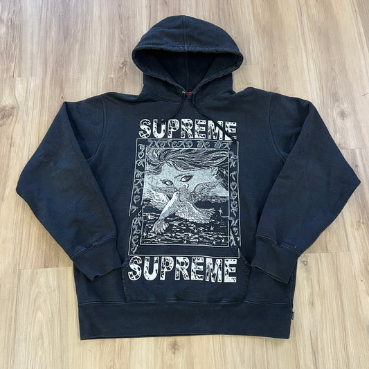 Supreme Doves Hooded Sweatshirt Black