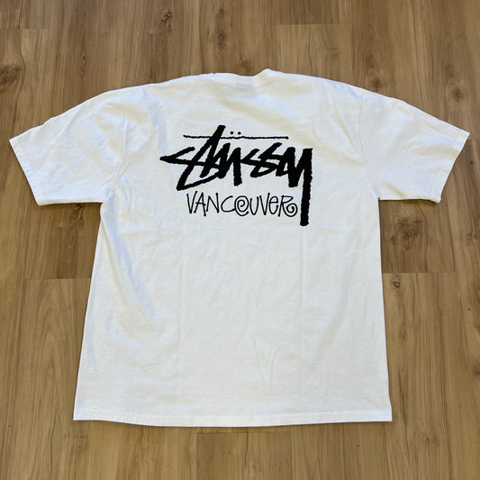 Stussy Vancouver Chapter Tee White