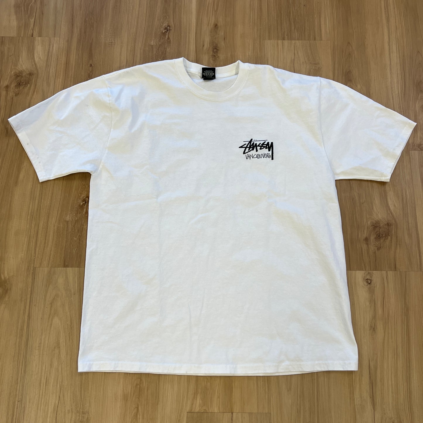 Stussy Vancouver Chapter Tee White